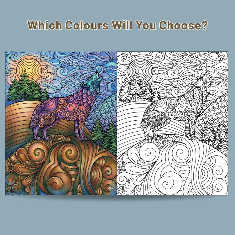 10 Hand Drawn Mandala Animals with Intricate Mandala Backgrounds Volume 2