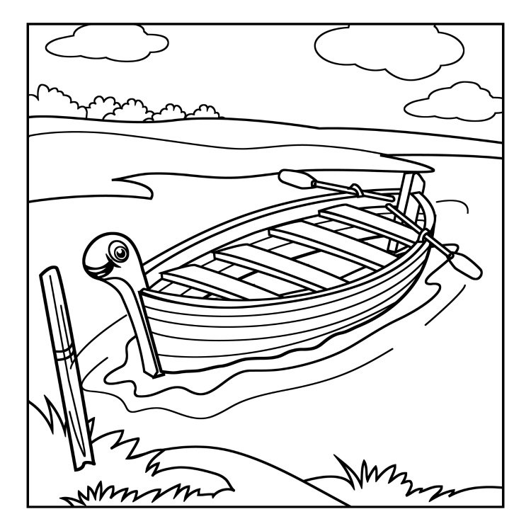 Things That Go Colouring Book
