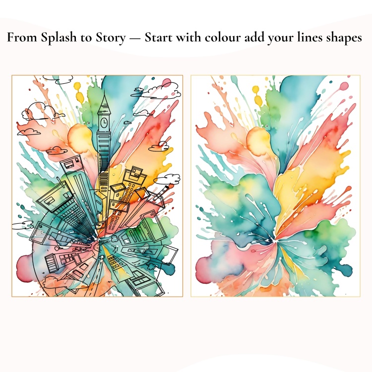 Reverse Colouring Book