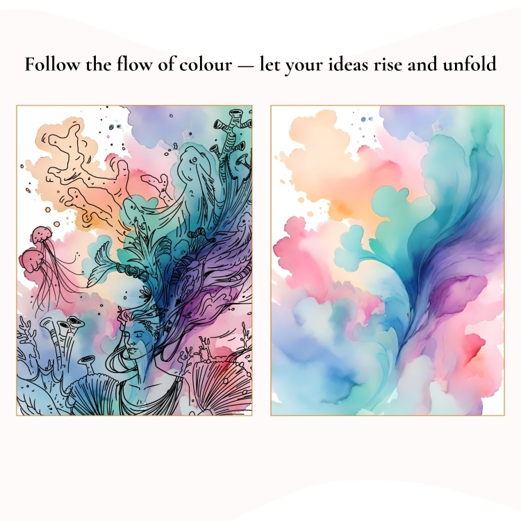 Reverse Colouring Book