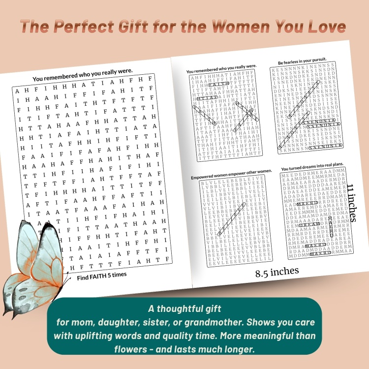 Inspirational Word Search For Women
