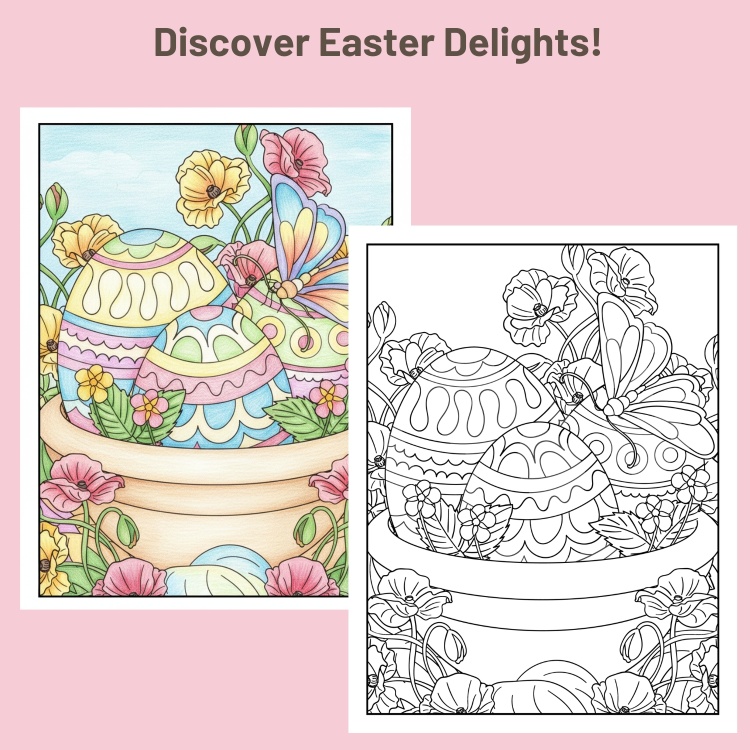 Easter Colouring Pages