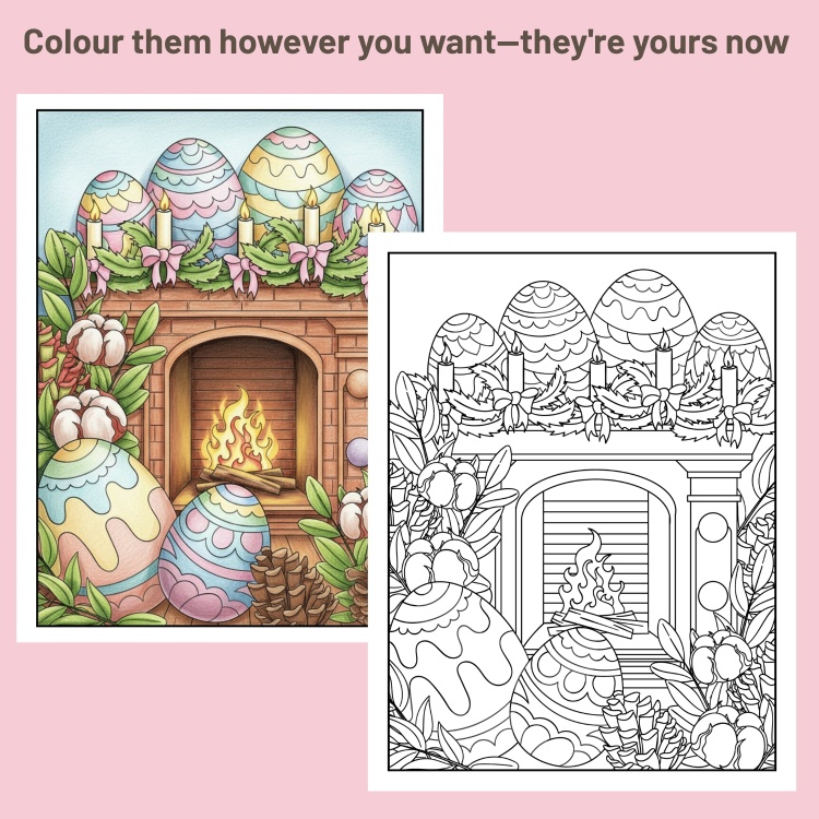 Easter Colouring Pages