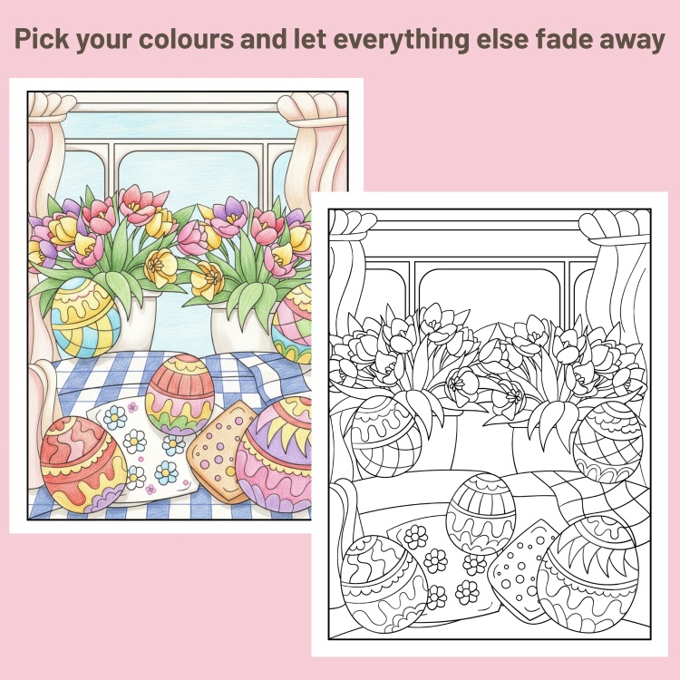 Easter Colouring Pages