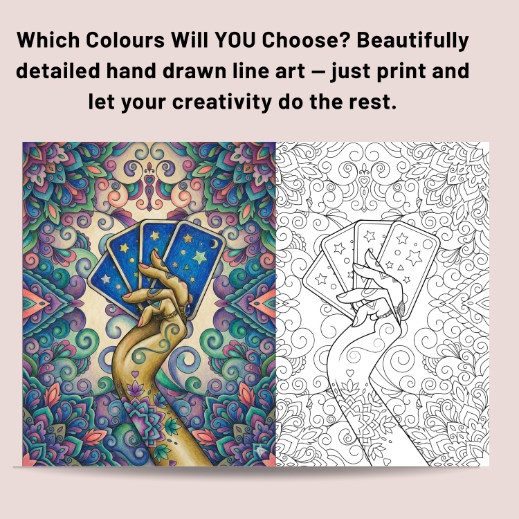 Mystic Mandala Colouring Pages for Adults