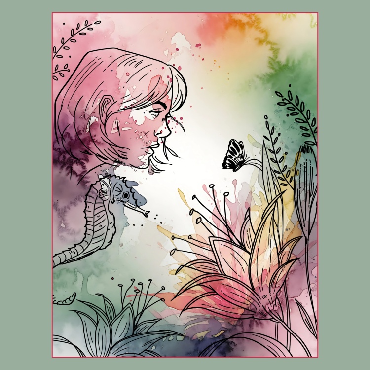 Abstract Reverse Colouring Pages