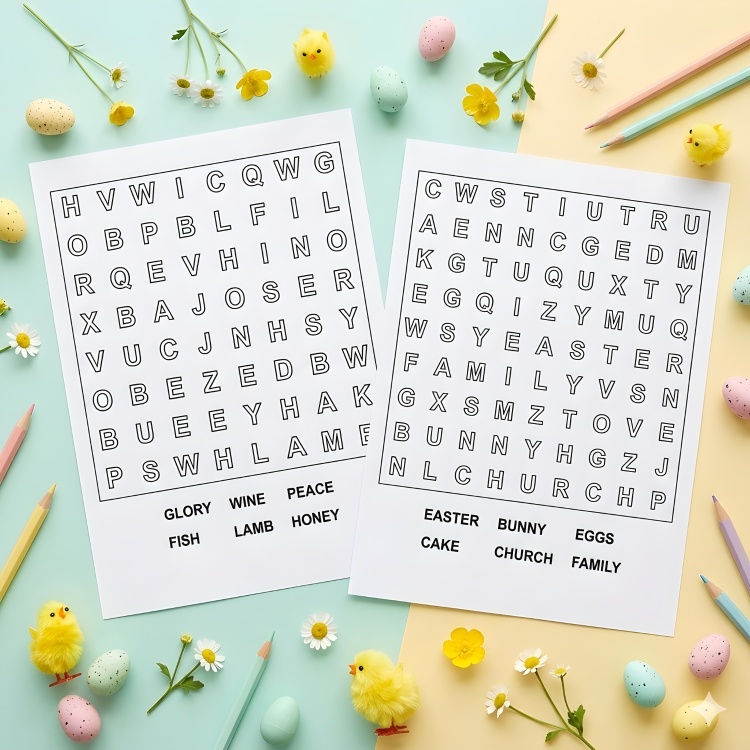 Easter Sight Words Activity Book For Kids Aged 5-7